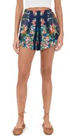 Cara Cara Trish Shorts Gemma Scarf Navy
