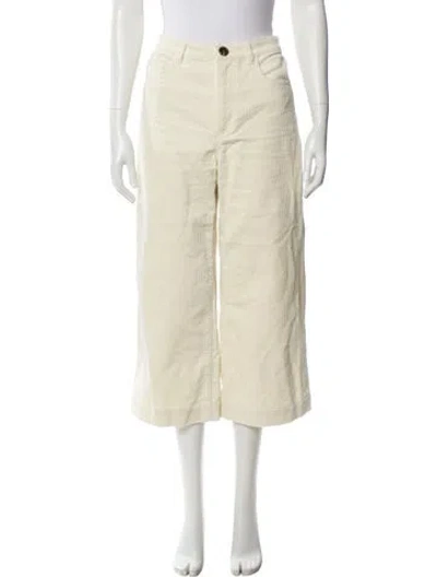 Pre-owned Cara Cara Wide Leg Pants In Yellow