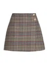 Cara Cara Kitty Skirt In Gray