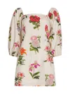 CARA CARA WOMEN'S MONTAUK FLORAL COTTON MINIDRESS