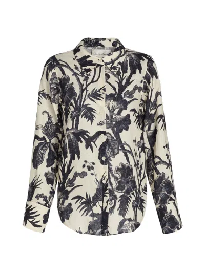 Cara Cara Perfect Floral Shirt In White