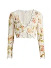 Cara Cara Sally Floral-pattern Cardigan