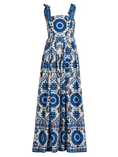 Cara Cara Tula Maxi Dress In Blue