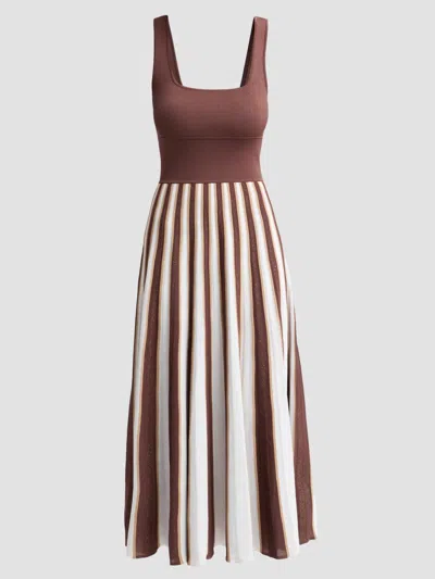 Cara Cara Women's Waverly Striped Skirt Midi Dress In Multi