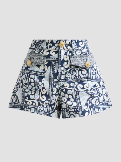 Cara Cara Women's Xenia Linen Shorts In Multi