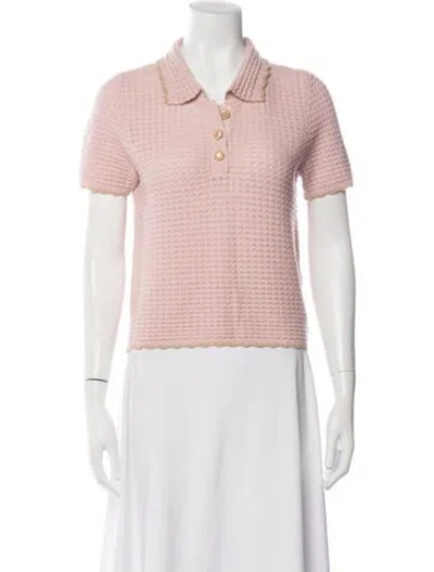 Pre-owned Cara Cara Wool Sweater In Pink
