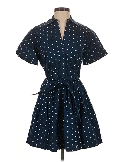 Pre-owned Cara Casual Dress In Blue