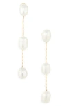 Cara Crystal Cluster Stud Earrings In White