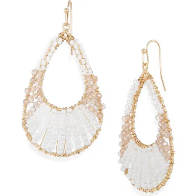 Cara Crystal Drop Earrings