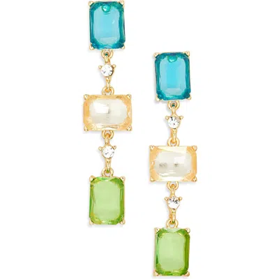 Cara Crystal Linear Earrings