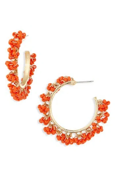 Cara Crystal Link Drop Earrings
