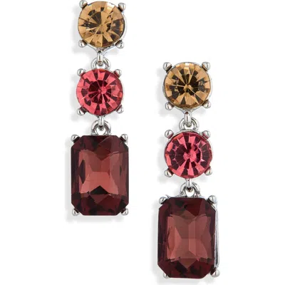 Cara Gradient Drop Earrings In Multi