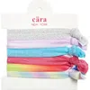 Cara Kids' Assorted 6-pack Ribbon Ponytail Holders Set In Multi