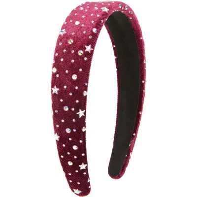 Cara Kids' Jewel Headband In Brown