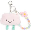 Cara Kids' Pink Cloud Plush Bag Charm In Pink