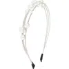 Cara Kids' Set Of 3 Headbands In Silver
