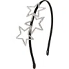 Cara Kids' Star Headband In Silver
