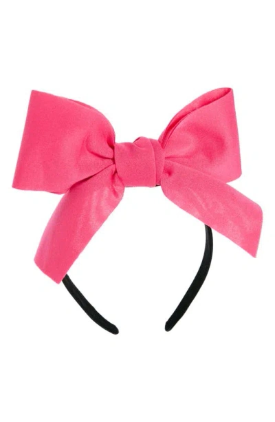 Cara Kids' Pink Bow Headband