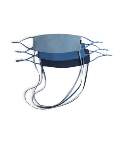 Caraa 3 Origami Masks In Blue