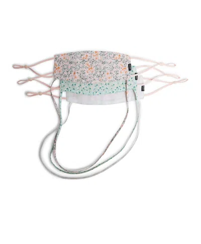 Caraa 3 Printed Origami Masks In Multi