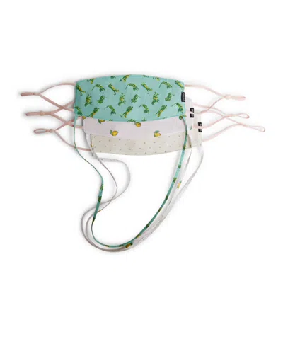 Caraa 3 Printed Origami Masks In Multi