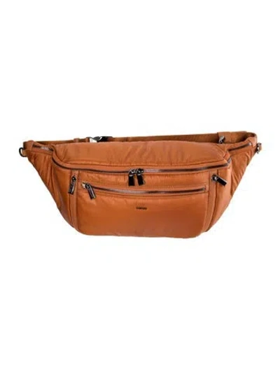 Pre-owned Caraa Belt Bag In Neutral