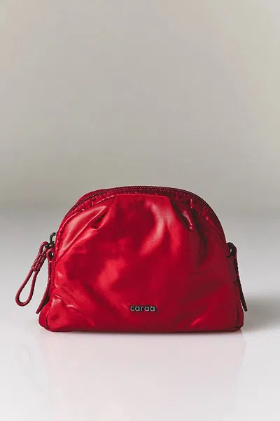 Caraa Nimbus Cosmetic Small Pouch In Red