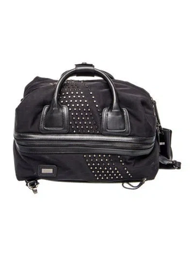 Pre-owned Caraa Nylon Backpack In Blue