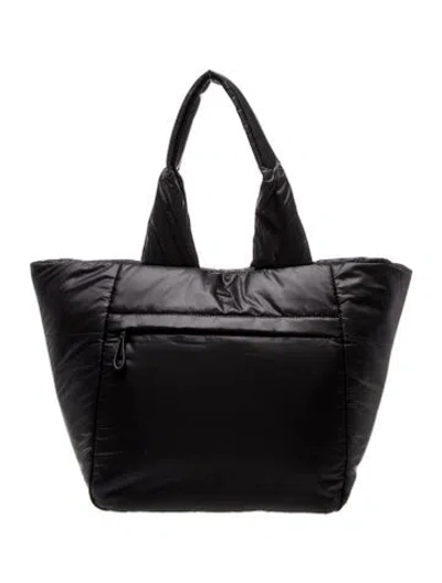 Pre-owned Caraa Nylon Tote In Black