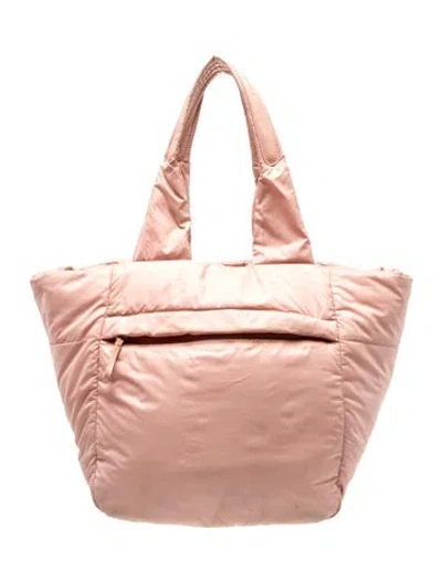 Pre-owned Caraa Nylon Tote In Pink