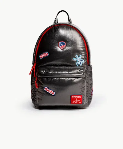 Caraa X Usa Fencing Collaboration Backpack In Black