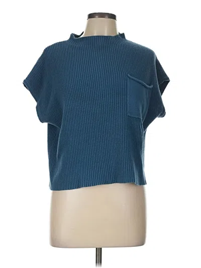 Pre-owned Caracilia Cardigan Sweater In Blue