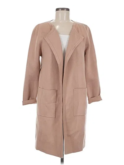 Pre-owned Caracilia Cardigan Sweater In Tan