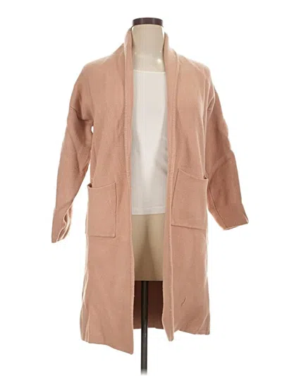 Pre-owned Caracilia Cardigan Sweater In Tan
