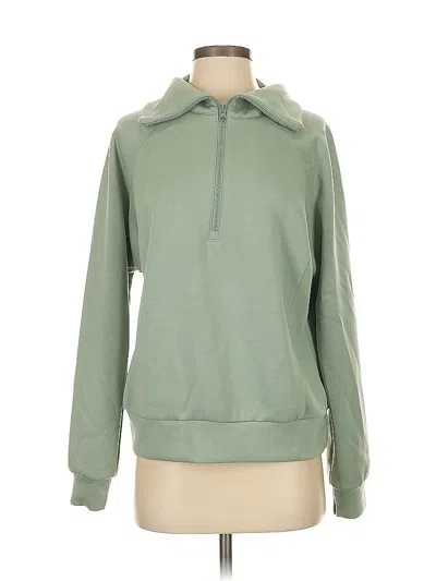Pre-owned Caracilia Pullover Hoodie In Green