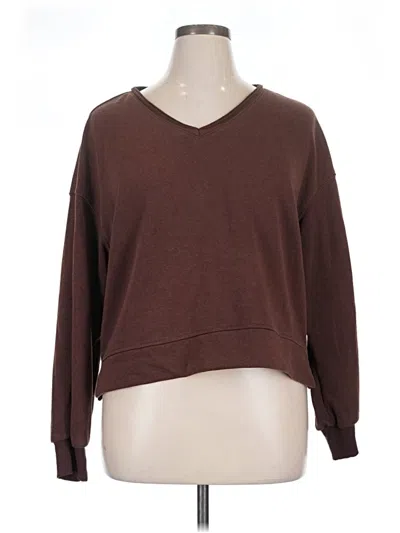Pre-owned Caracilia Pullover Sweater In Brown