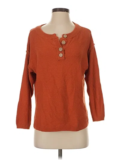 Pre-owned Caracilia Pullover Sweater In Orange