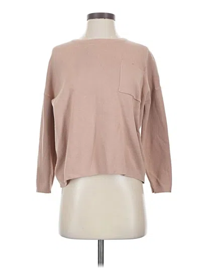 Pre-owned Caracilia Pullover Sweater In Tan