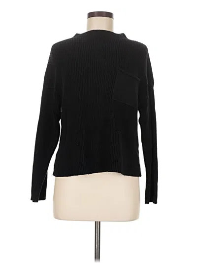 Pre-owned Caracilia Turtleneck Sweater In Black