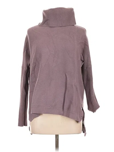 Pre-owned Caracilia Turtleneck Sweater In Purple