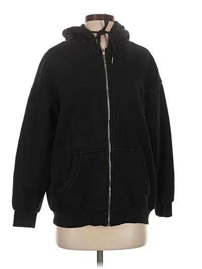 Pre-owned Caracilia Zip Up Hoodie In Black