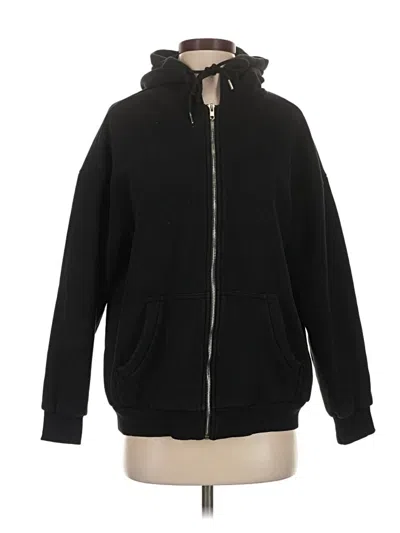 Pre-owned Caracilia Zip Up Hoodie In Black