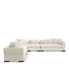Caracole 4 Piece Edge Sectional In Ivory