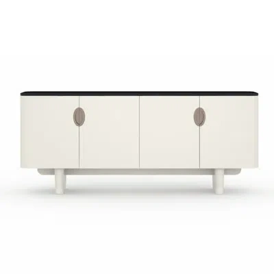 Caracole 78.25'' Sideboard In White