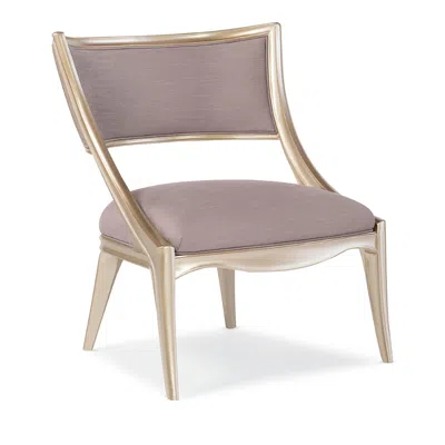 Caracole Adela Accent Chair In Lavender