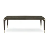 Caracole All Trimmed Out Rectangular Dining Table In Sealskin