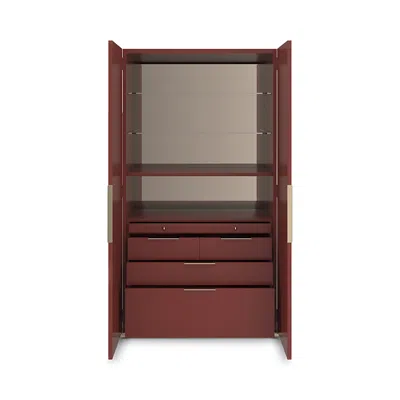 Caracole Allure Armoire In Brown
