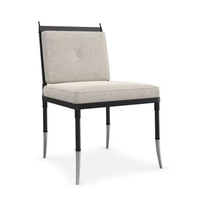 Caracole Athena Side Chair In Ivory