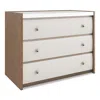 Caracole Avignon Nightstand In White/brown