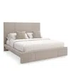 Caracole Balance King Bed In Ecru